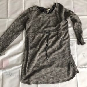 Maternity sweater dress